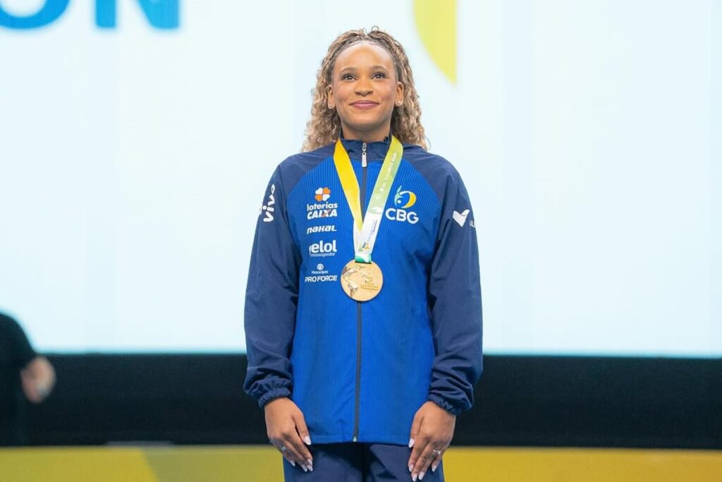 Ginástica: Rebeca Andrade é convocada para etapa da Copa do Mundo ginastica:-rebeca-andrade-e-convocada-para-etapa-da-copa-do-mundo